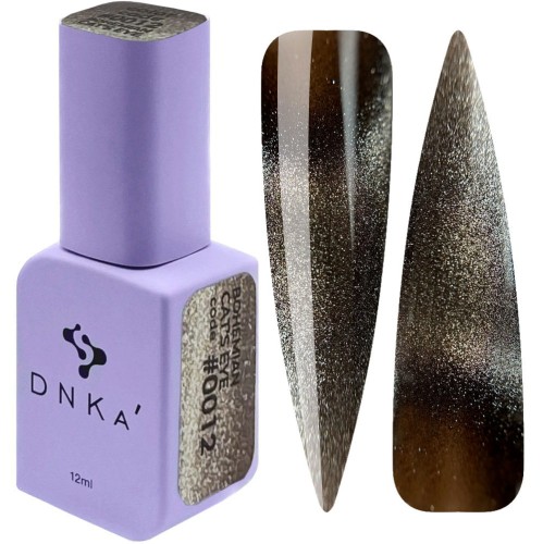 DNKa COLOR GEL POLISH CAT'S EYE , 7 ml #0012 BOHEMIAN