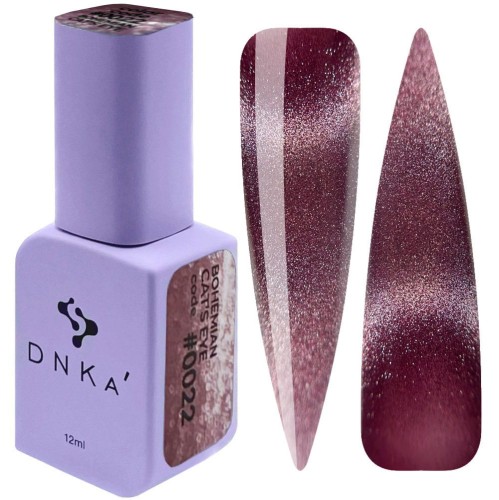 DNKa COLOR GEL POLISH CAT'S EYE , 12 ml #0022 BOHEMIAN