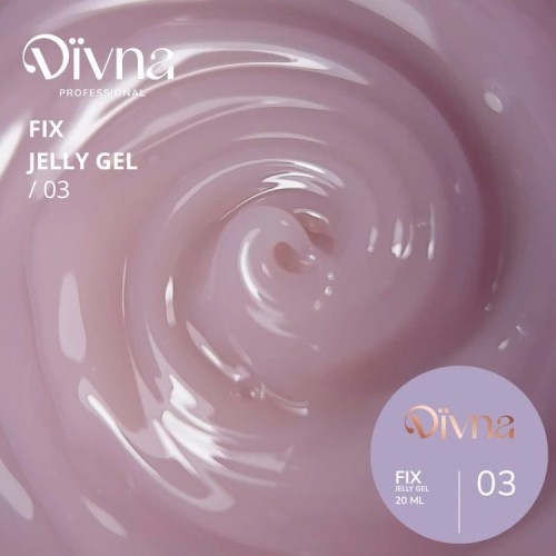 DIVNA Fix Jelly Gel 03 15 ml Beżowy