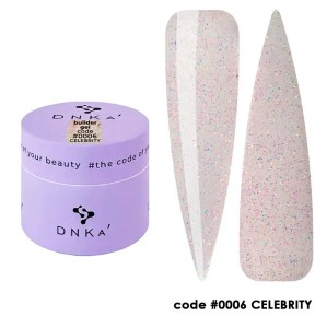 DNKa BUILDER GEL NEW FORMULA,  15 ml #0006 Celebrity