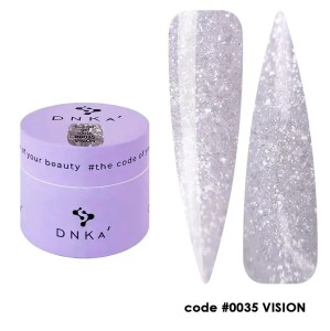 DNKa BUILDER GEL NEW FORMULA,  15 ml #0035 Vision