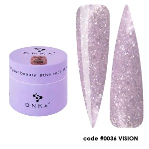 DNKa BUILDER GEL NEW FORMULA,  15 ml #0036 Vision