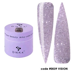 DNKa BUILDER GEL NEW FORMULA, 15 ml #0039 Vision