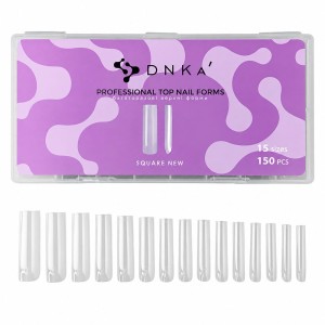 DNKa PROFESSIONAL TOP NAIL FORMS, SQUARE NEW 150 PCS