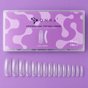 DNKa PROFESSIONAL TOP NAIL FORMS "DNKa", FLEX ARCH 150 PCS