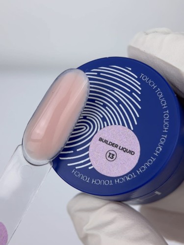 TOUCH Builder liquid 13 - jasno-beżowy mocny żel o płynnej koncystencji, 15 ml (SALE)