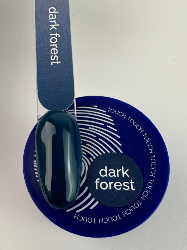 TOUCH Cover base Dark forest - atramentowo-granatowa baza budująca, 15 ml (SALE)