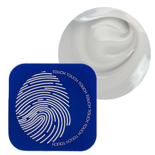 TOUCH Cover base Silk - mleczno-białą kryjąca baza hybrydowa, 30 ml (SALE)