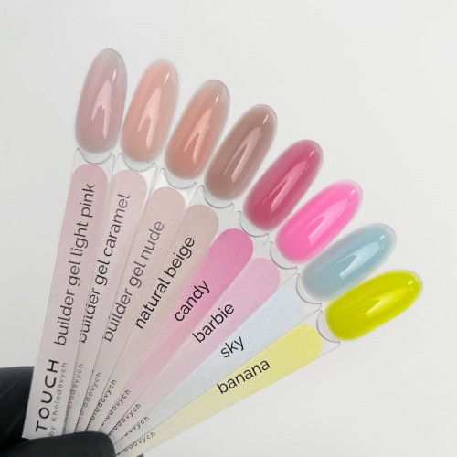 TOUCH Builder gel Nectar - brzoskwiniowo-beżowy żel budujący, 30 ml (SALE)