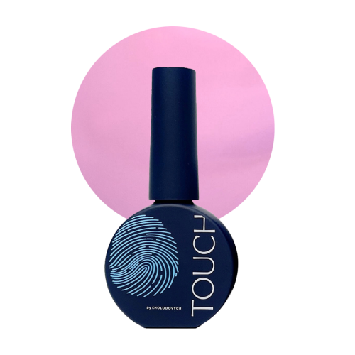 TOUCH Cover base Bubblegum - chłodno-różowa półprzezroczysta baza hybrydowa, 13 ml (SALE)
