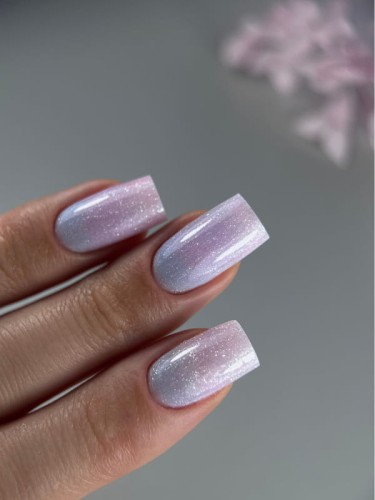 TOUCH Gradient Top 01 - jasnoniebieski top hybrydowy ze srebrną drobinką, 13 ml (SALE)