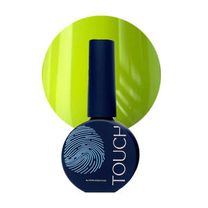 TOUCH Neon base 04- żółta neonowa baza hybrydowa, 13 ml (SALE)