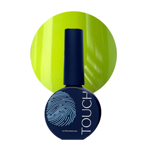 TOUCH Neon base 04- żółta neonowa baza hybrydowa, 13 ml (SALE)