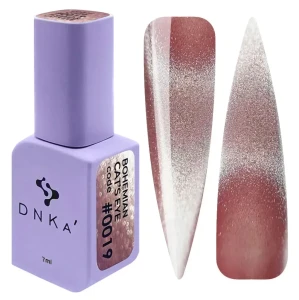 DNKa COLOR GEL POLISH CAT'S EYE , 7 ml #0019 BOHEMIAN