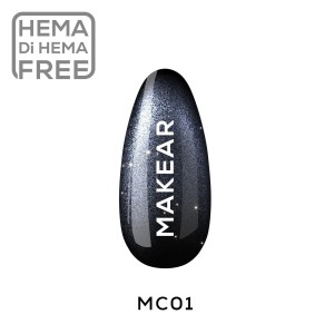 MAKEAR Magnetic Fall Cat Eye 01 Lakier hybrydowy 8ml
