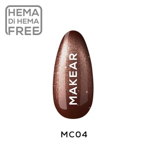 MAKEAR Magnetic Fall Cat Eye 04 Lakier hybrydowy 8ml