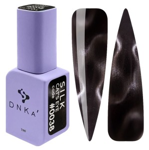 DNKa COLOR GEL POLISH CAT`S EYE, 7 ml #0038 SILK