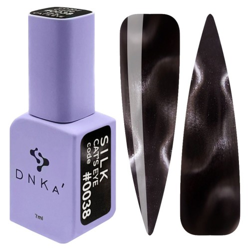 DNKa COLOR GEL POLISH CAT`S EYE, 7 ml #0038 SILK