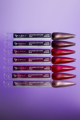 DNKa COLOR GEL POLISH CAT`S EYE, 7 ml #0038 SILK