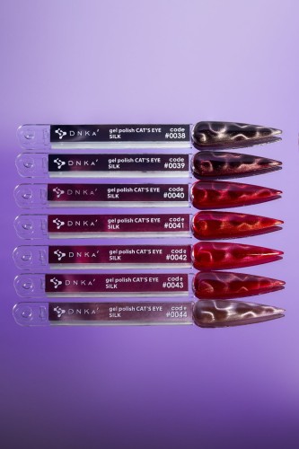 DNKa COLOR GEL POLISH CAT`S EYE, 7 ml #0038 SILK