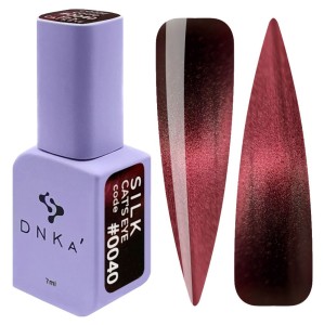 DNKa COLOR GEL POLISH CAT`S EYE, 7 ml #0040 SILK