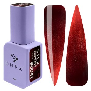 DNKa COLOR GEL POLISH CAT`S EYE, 7 ml #0041 SILK