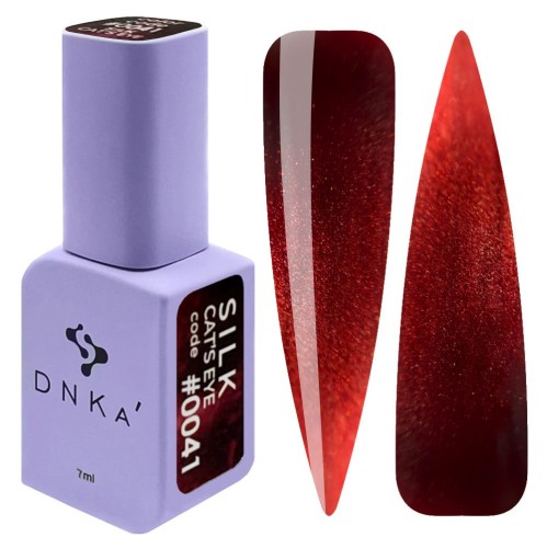 DNKa COLOR GEL POLISH CAT`S EYE, 7 ml #0041 SILK