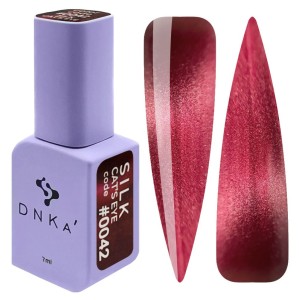 DNKa COLOR GEL POLISH CAT`S EYE, 7 ml #0042 SILK