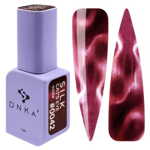 DNKa COLOR GEL POLISH CAT`S EYE, 7 ml #0042 SILK