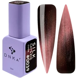DNKa COLOR GEL POLISH CAT`S EYE, 12 ml #0039 SILK