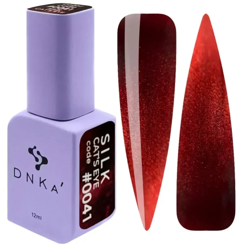 DNKa COLOR GEL POLISH CAT`S EYE, 12 ml #0041 SILK