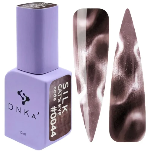 DNKa COLOR GEL POLISH CAT`S EYE, 12 ml #0044 SILK