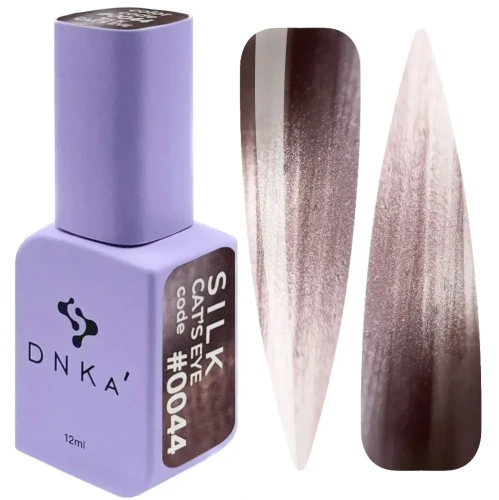DNKa COLOR GEL POLISH CAT`S EYE, 12 ml #0044 SILK