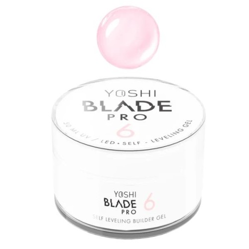 YOSHI Żel Budujący BLADE PRO Gel UV LED No6 - 50 ml