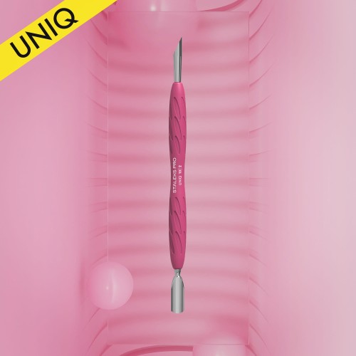 Kopytko do manicure z silikonową rękojeścią „Gummy” UNIQ 10 TYP 2 1