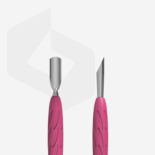 Kopytko do manicure z silikonową rękojeścią „Gummy” UNIQ 10 TYP 2 2