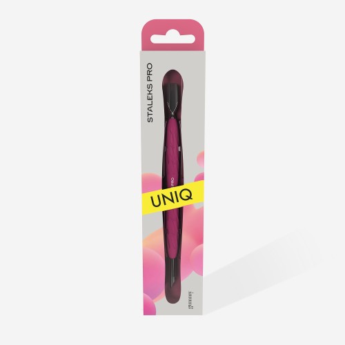 Kopytko do manicure z silikonową rękojeścią „Gummy” UNIQ 10 TYP 2 4