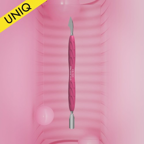 Kopytko do manicure z silikonową rękojeścią „Gummy” UNIQ 10 TYP 3 1