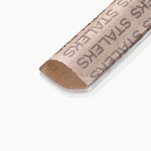 Zestaw bialych wymiennych nakładek „papmAm” do pilnika prostego (na miękkiej bazie) EXPERT 20, 180 grit (25 szt.) 3