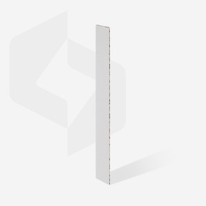 Zestaw bialych wymiennych nakładek „papmAm” do pilnika prostego EXPERT 22, gradacja 180 (50 szt.)