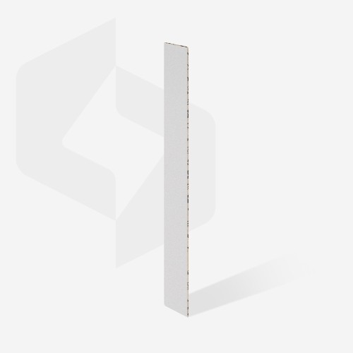 Zestaw bialych wymiennych nakładek „papmAm” do pilnika prostego EXPERT 22, gradacja 180 (50 szt.) 2