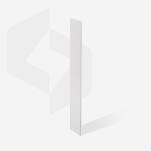 Zestaw bialych wymiennych nakładek do pilnika prostego (na miękkiej bazie) EXPERT 20, gradacja 180 (30 szt.)