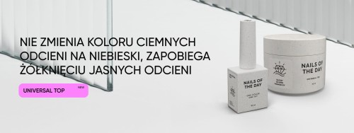 NAILSOFTHEDAY Uniwersal top, 10 ml 2