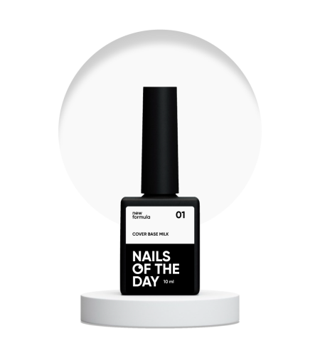 NAILSOFTHEDAY Cover base NEW Milk 01 1