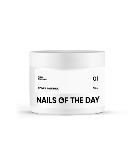 NAILSOFTHEDAY Cover base NEW Milk 01 1