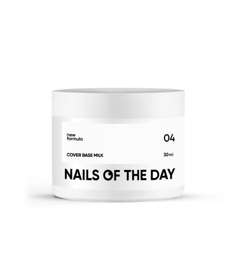NAILSOFTHEDAY Cover base NEW Milk 04 1