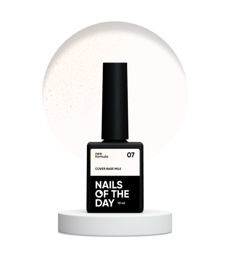 NAILSOFTHEDAY Cover base NEW Milk 07 1