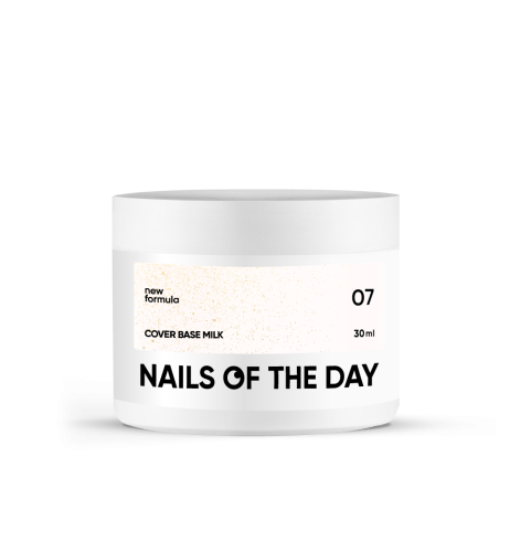 NAILSOFTHEDAY Cover base NEW Milk 07 1