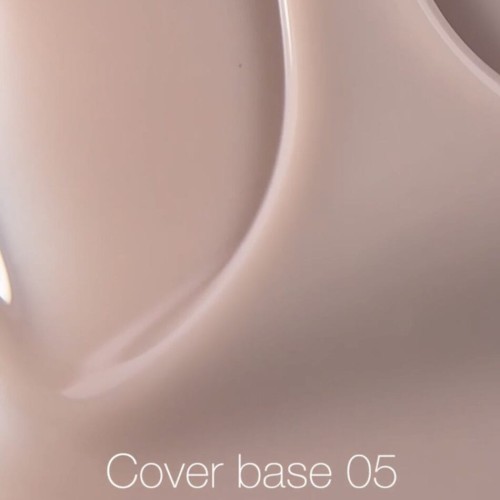 NAILSOFTHEDAY Cover base NEW 05 - półprzezroczysta chłodno-karmelowa baza hybrydowa, 30 ml 2