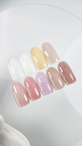 NAILSOFTHEDAY Cover base NEW 15 - kryjąca naturalna baza hybrydowa, 30 ml 3